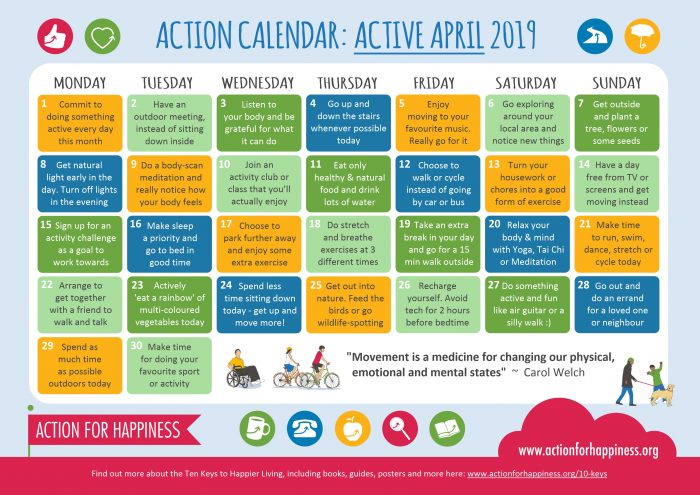 action for happiness april_2019